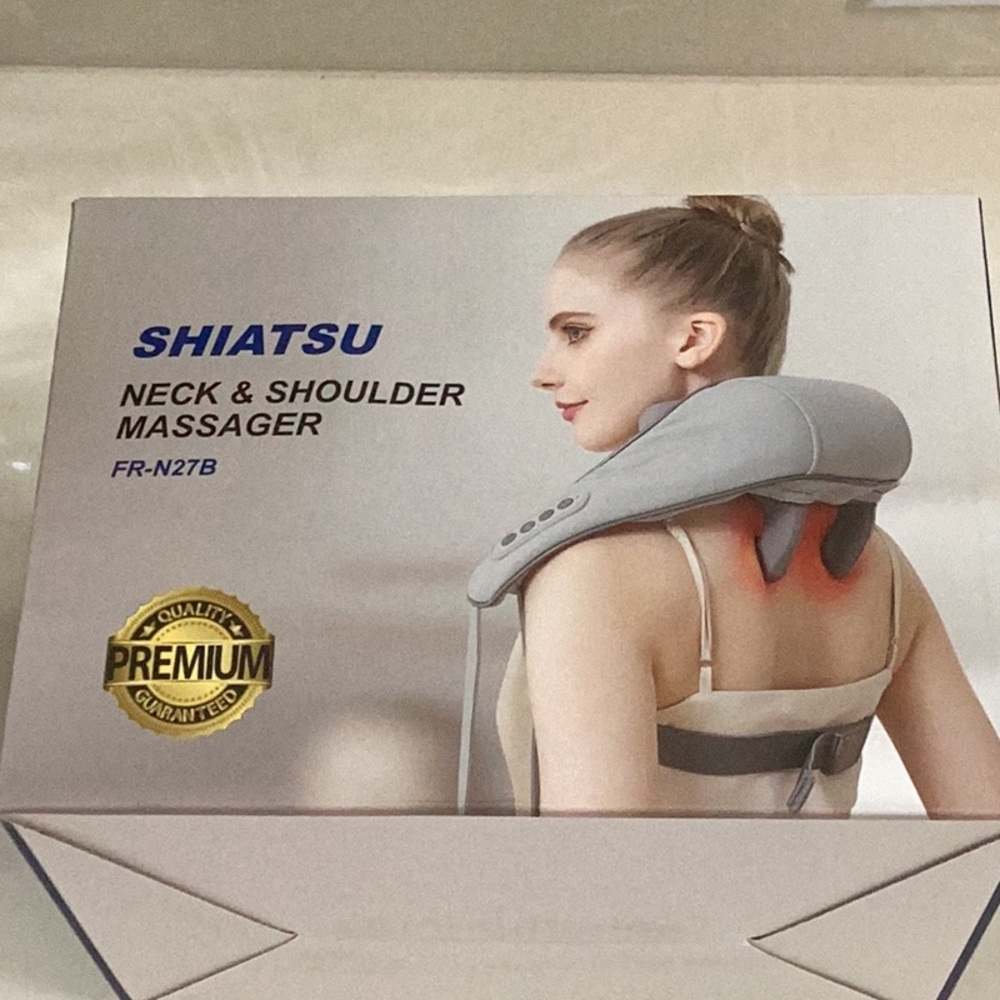 Shiatsu Neck & Shoulder Massager - Gray